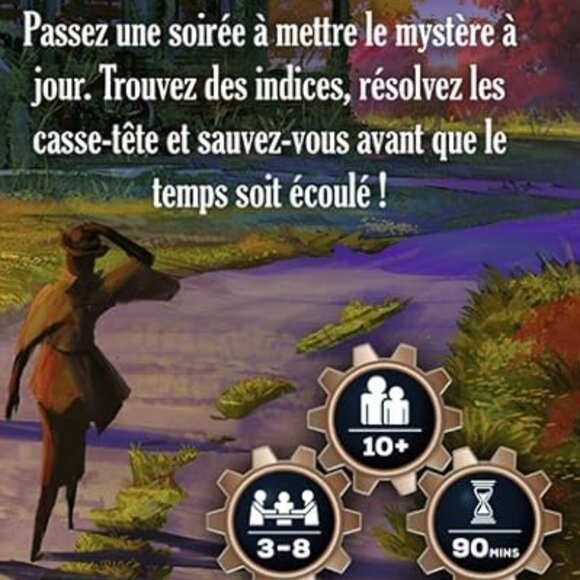 New Sealed ThinkFun Escape The Room Stargazer's Manor-French Version - Picture 8 of 10